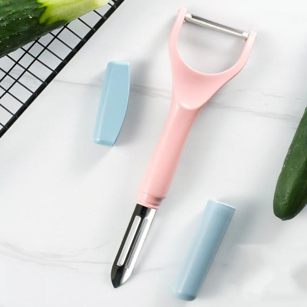 Practical Peeler and Vegetable Chopper 2-in-1 Dual Function